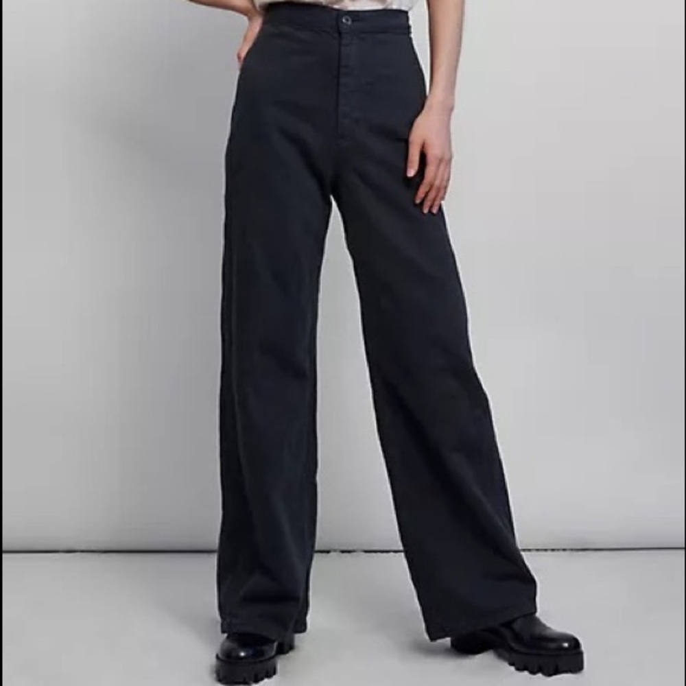 Levi’s wellthread ribcage wide leg jeans